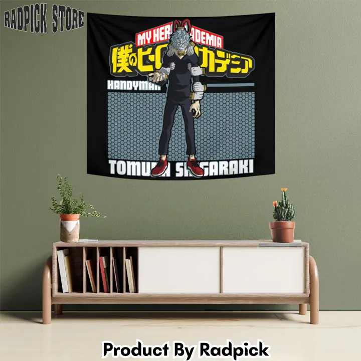 Tomura shigaraki tapestry custom anime wall decor  rp5946456